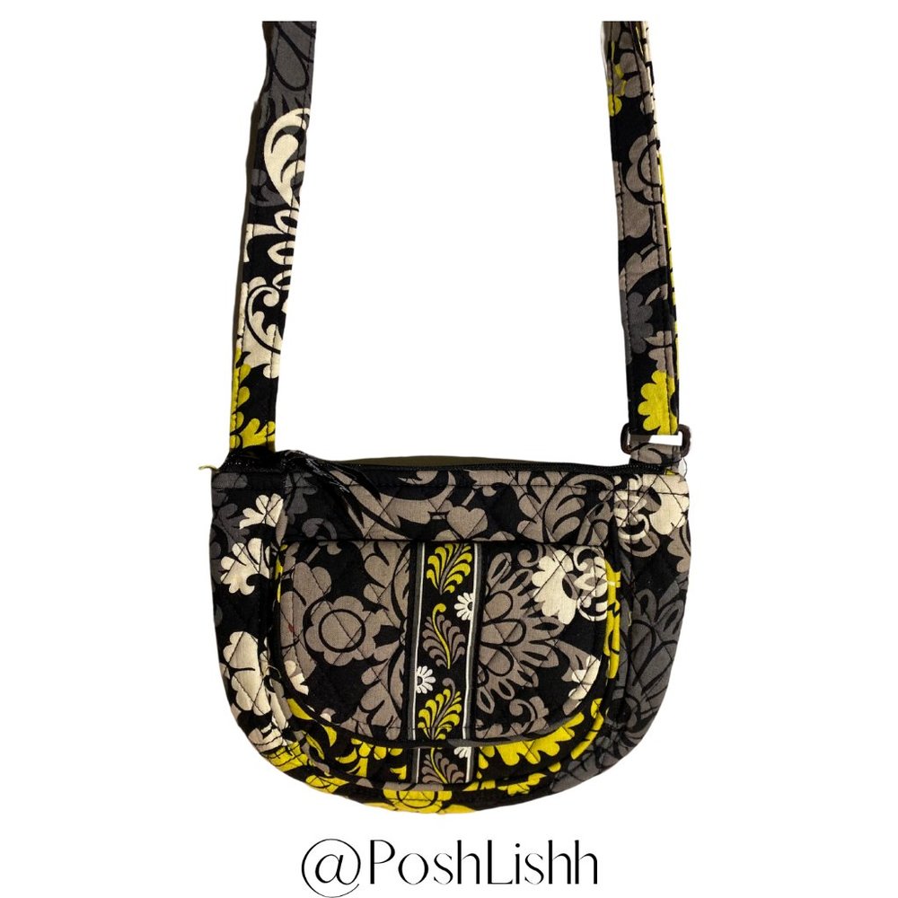Vera Bradley Baroque Lizzy Crossbody w/ Free Coin Purse